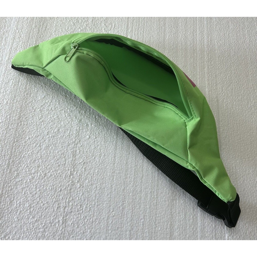 80’s Fanny Pack “PARTY” Neon Green/Pink - Picture 3 of 3